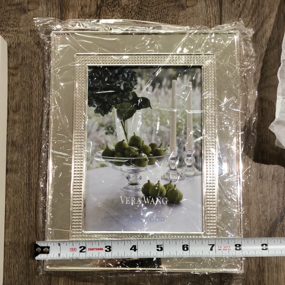 NWT / NIB - VERA WANG - WEDGWOOD silver plated picture frame from Bloomingdale’s - Picture 12 of 12